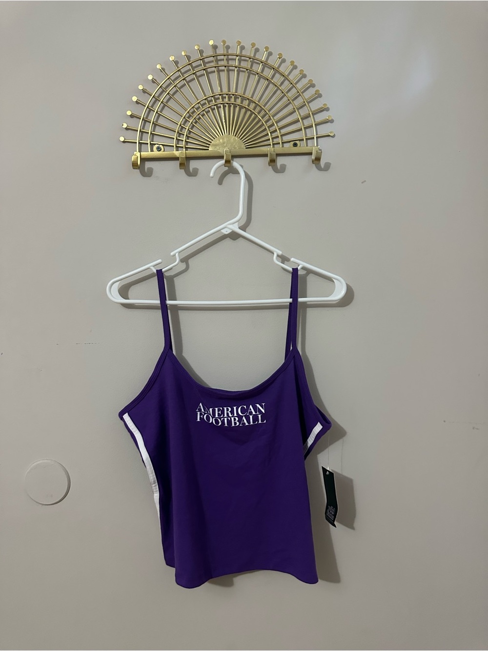 wild fable Purple Football Tank Top